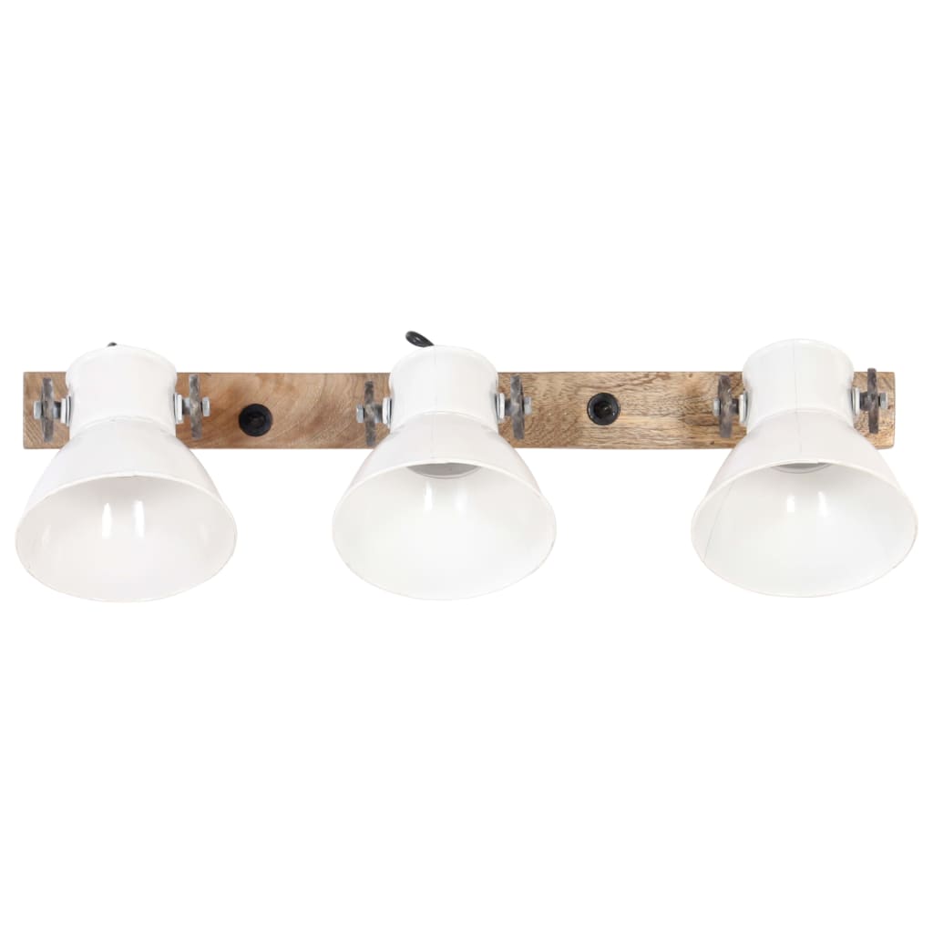Industrial Wall Lamp White 65x25 cm E27