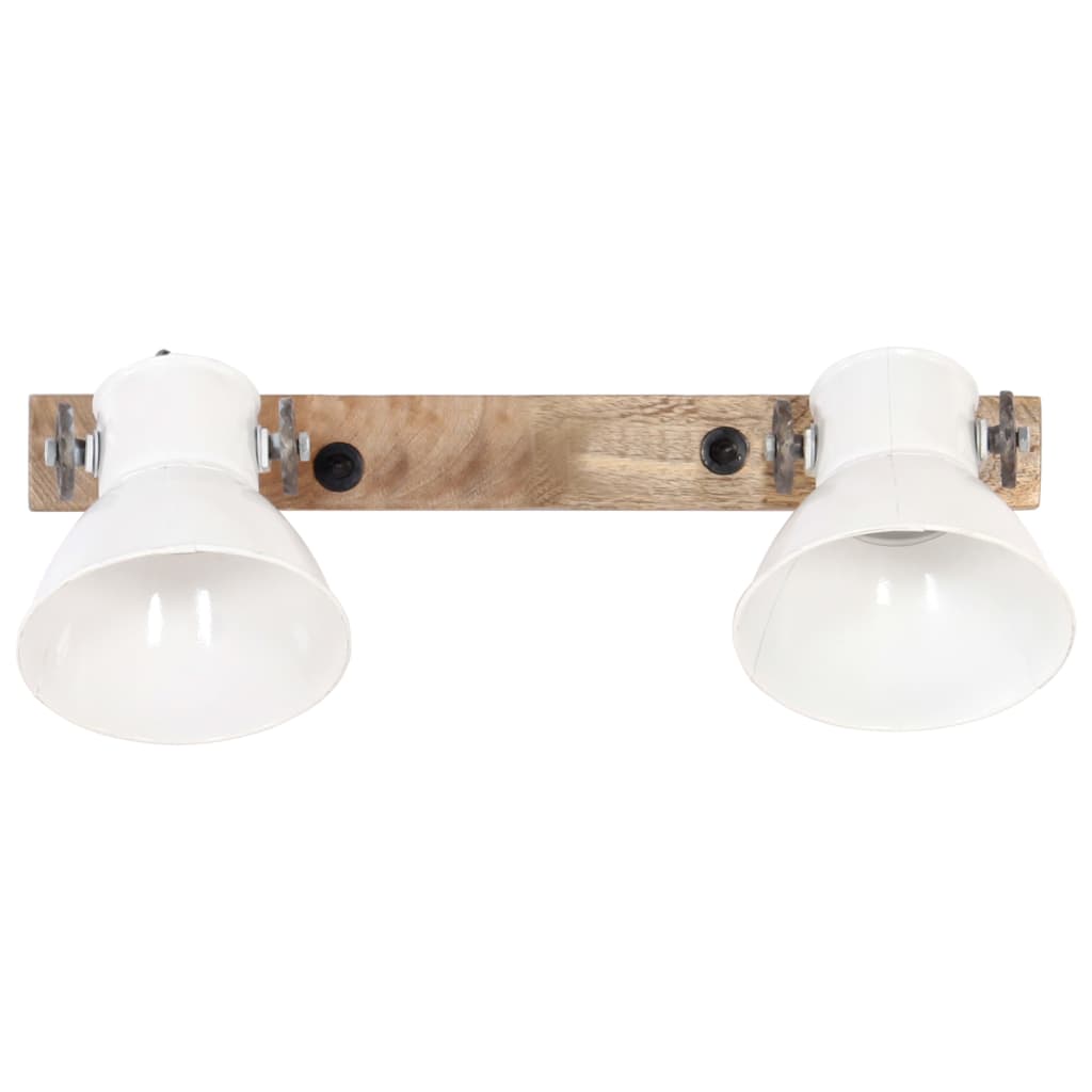 Industrial Wall Lamp White 45x25 cm E27