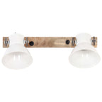 Industrial Wall Lamp White 45x25 cm E27