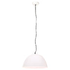 Industrial Vintage Hanging Lamp 25 W White Round 41 cm E27
