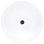 Industrial Vintage Hanging Lamp 25 W White Round 41 cm E27