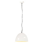 Industrial Vintage Hanging Lamp 25 W White Round 31 cm E27