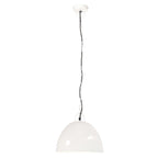 Industrial Vintage Hanging Lamp 25 W White Round 31 cm E27