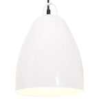Industrial Hanging Lamp 25 W White Round 32 cm E27