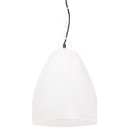 Industrial Hanging Lamp 25 W White Round 32 cm E27