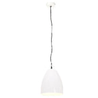 Industrial Hanging Lamp 25 W White Round 32 cm E27