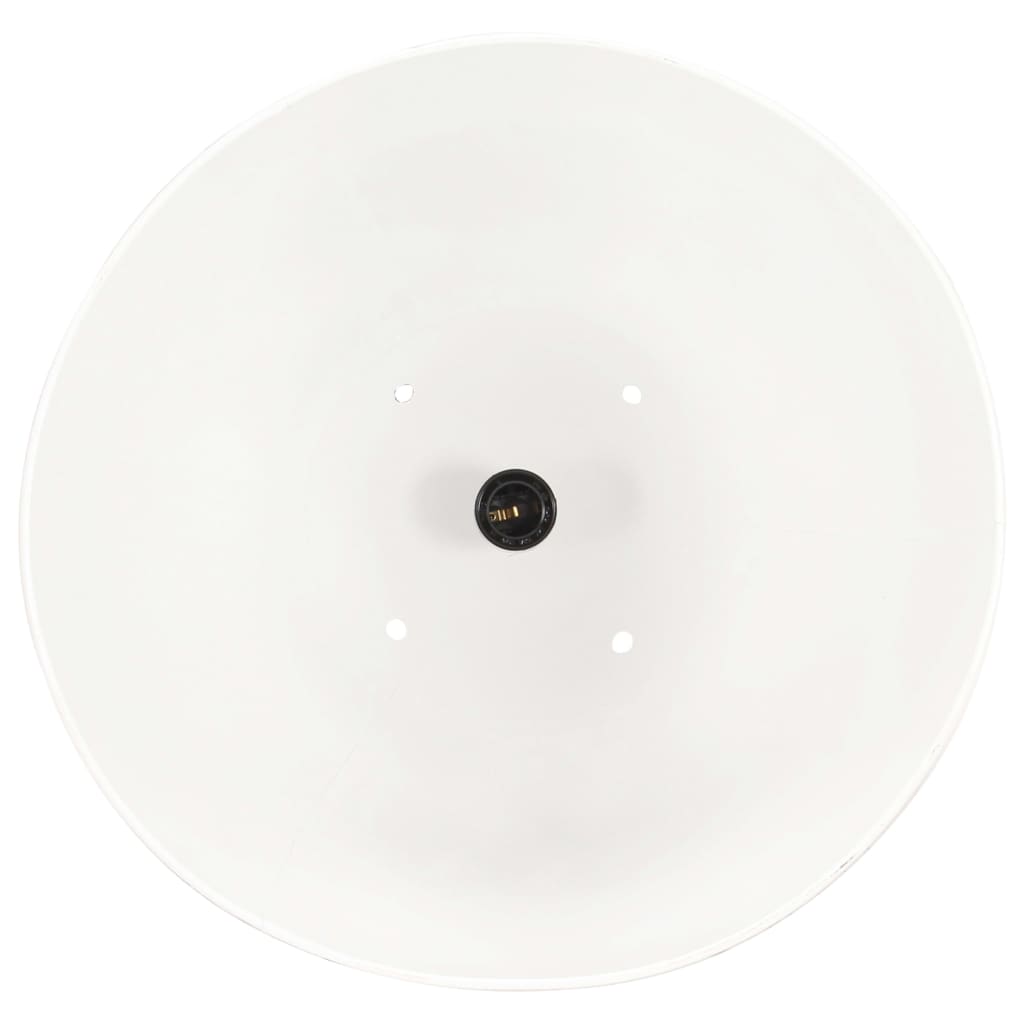 Industrial Hanging Lamp 25 W White Round 32 cm E27