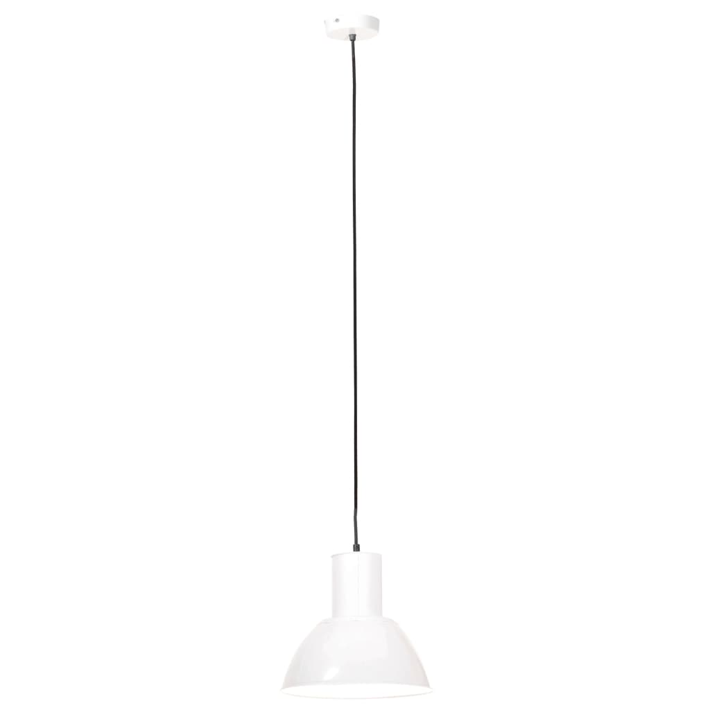 Hanging Lamp 25 W White Round 28.5 cm E27