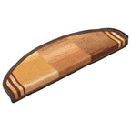 Self-adhesive Stair Mats 15 pcs Brown 65x21x4 cm