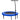 Fitness Trampoline with Handle and Safety Pad 102 cm