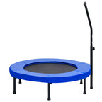 Fitness Trampoline with Handle and Safety Pad 102 cm