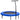 Fitness Trampoline with Handle and Safety Pad 122 cm