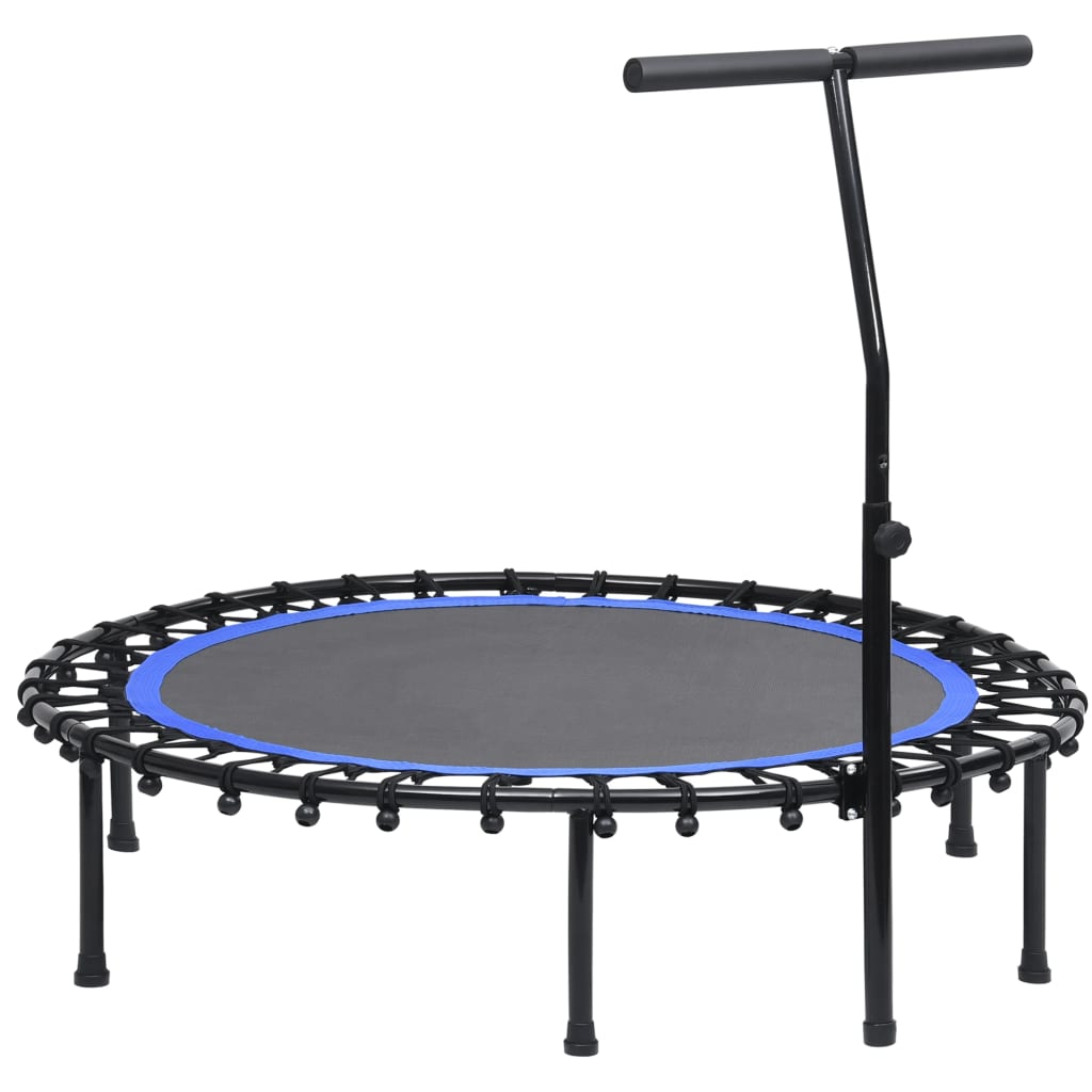 Fitness Trampoline with Handle and Safety Pad 122 cm