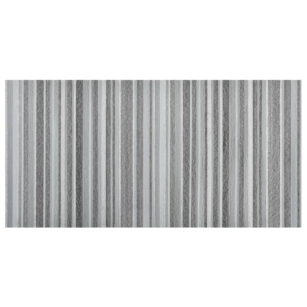 Self-adhesive Flooring Planks 55 pcs PVC 5.11 m² Light Grey