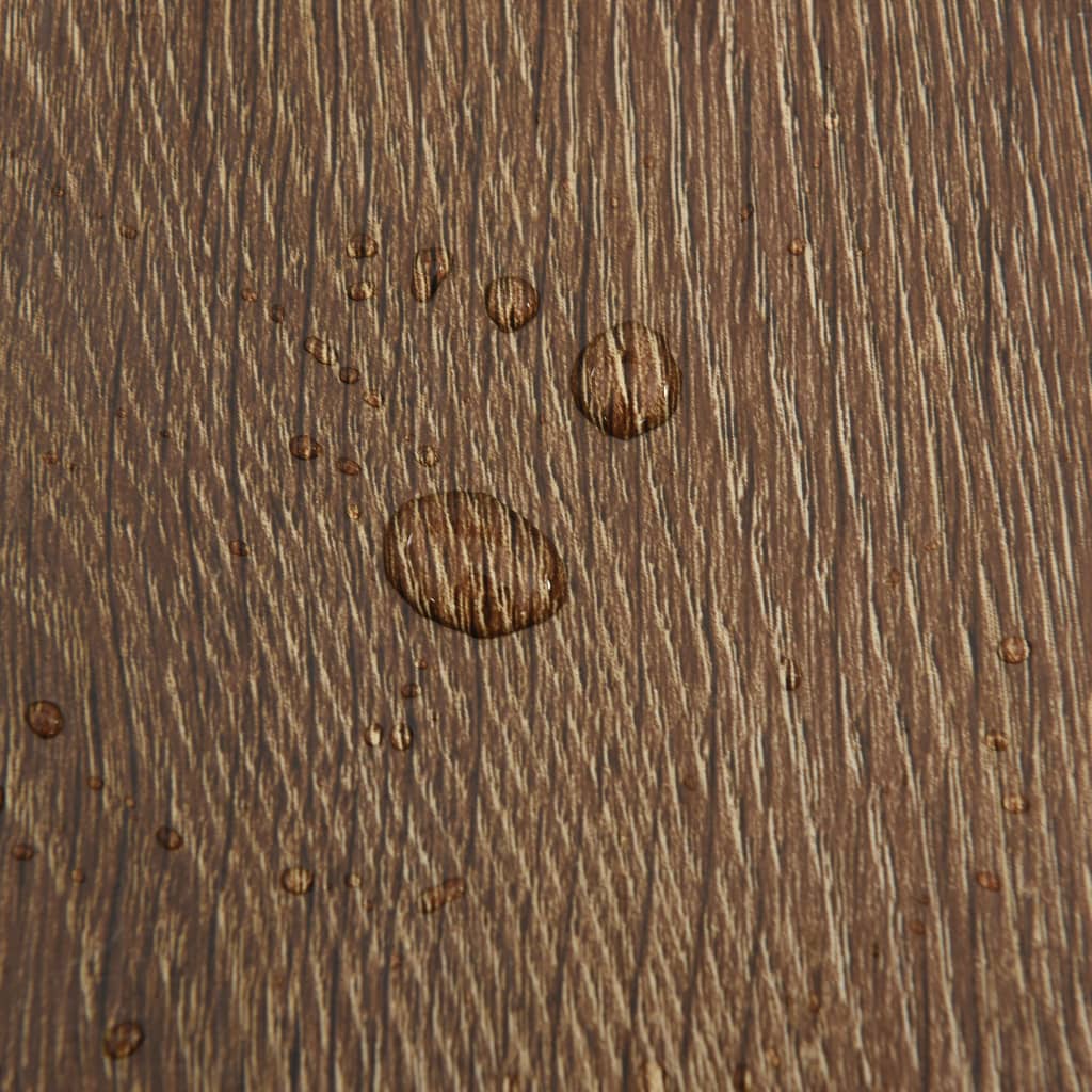 Self-adhesive Flooring Planks 55 pcs PVC 5.11 m² Brown