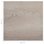 Self-adhesive Flooring Planks 55 pcs PVC 5.11 m² Taupe