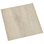 Self-adhesive Flooring Planks 55 pcs PVC 5.11 m² Beige