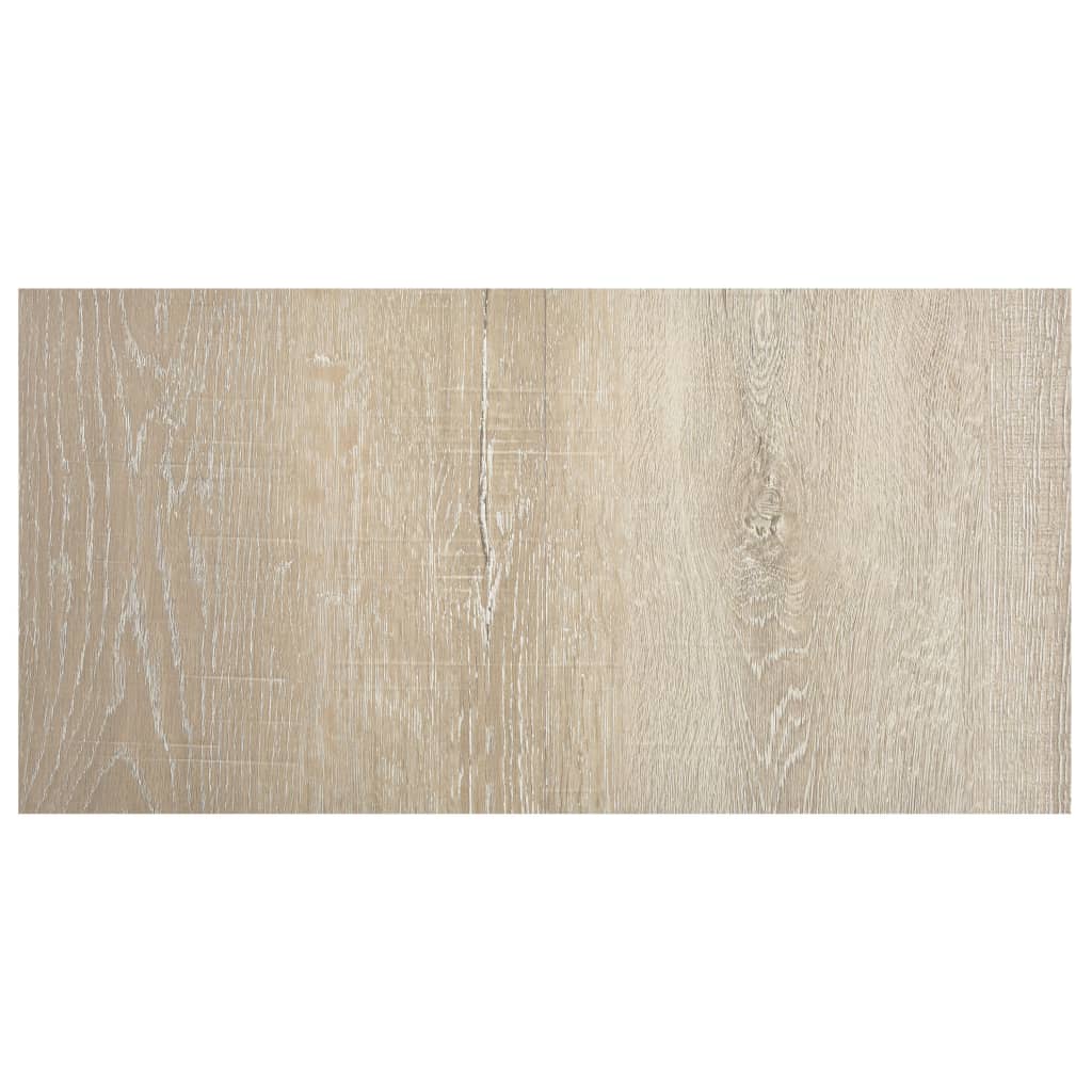 Self-adhesive Flooring Planks 55 pcs PVC 5.11 m² Beige