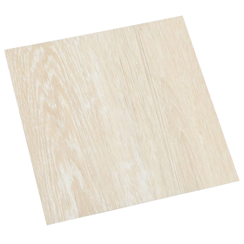 Self-adhesive Flooring Planks 55 pcs PVC 5.11 m² Beige