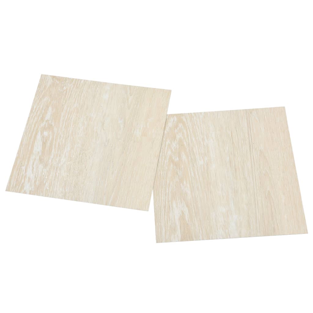 Self-adhesive Flooring Planks 55 pcs PVC 5.11 m² Beige