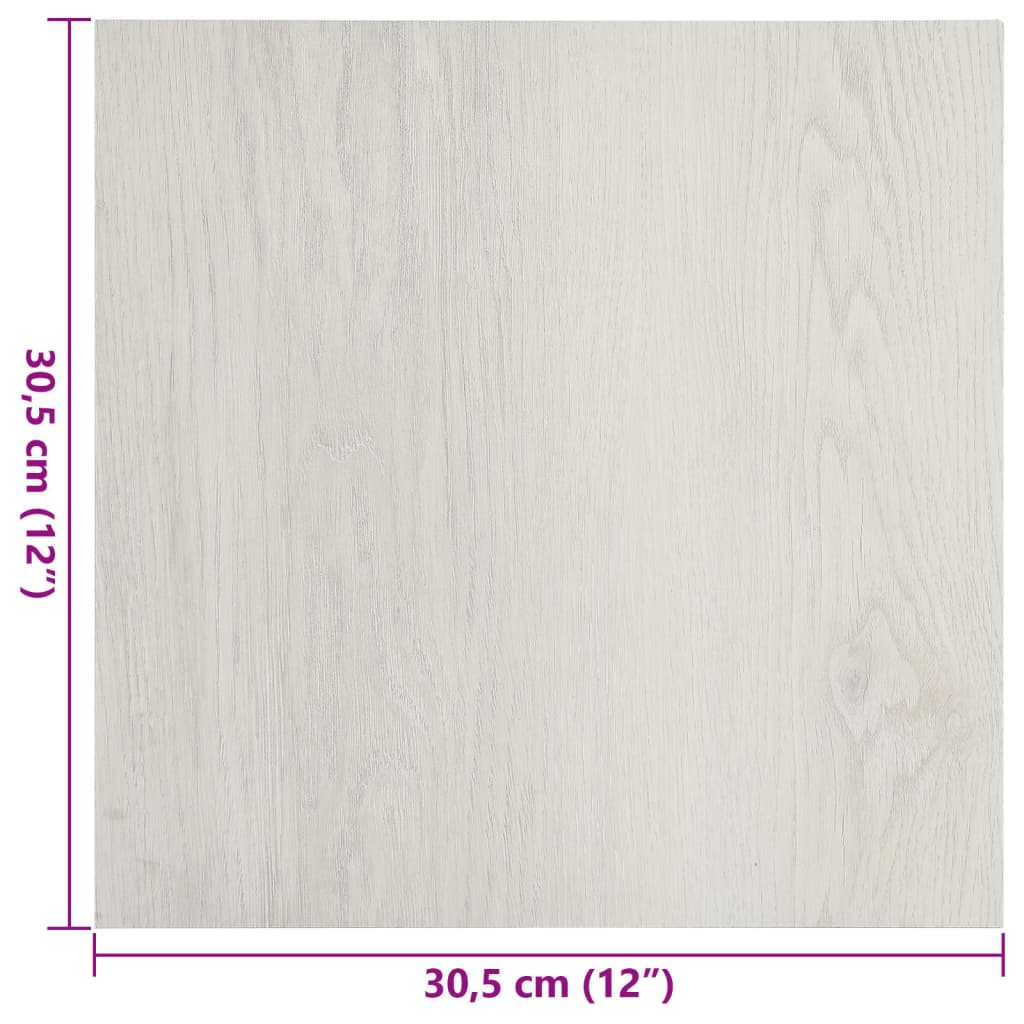 Self-adhesive Flooring Planks 55 pcs PVC 5.11 m² Beige