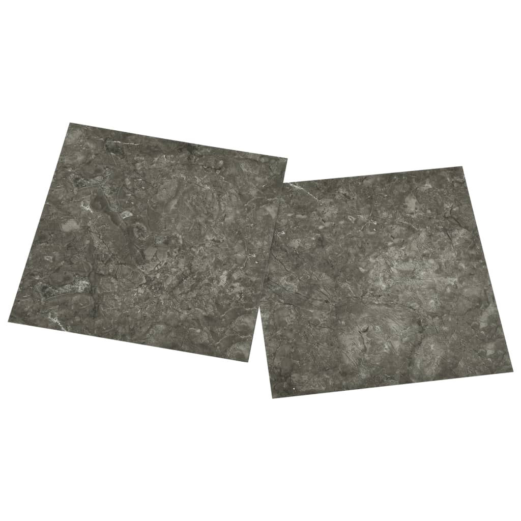 Self-adhesive Flooring Planks 55 pcs PVC 5.11 m² Grey