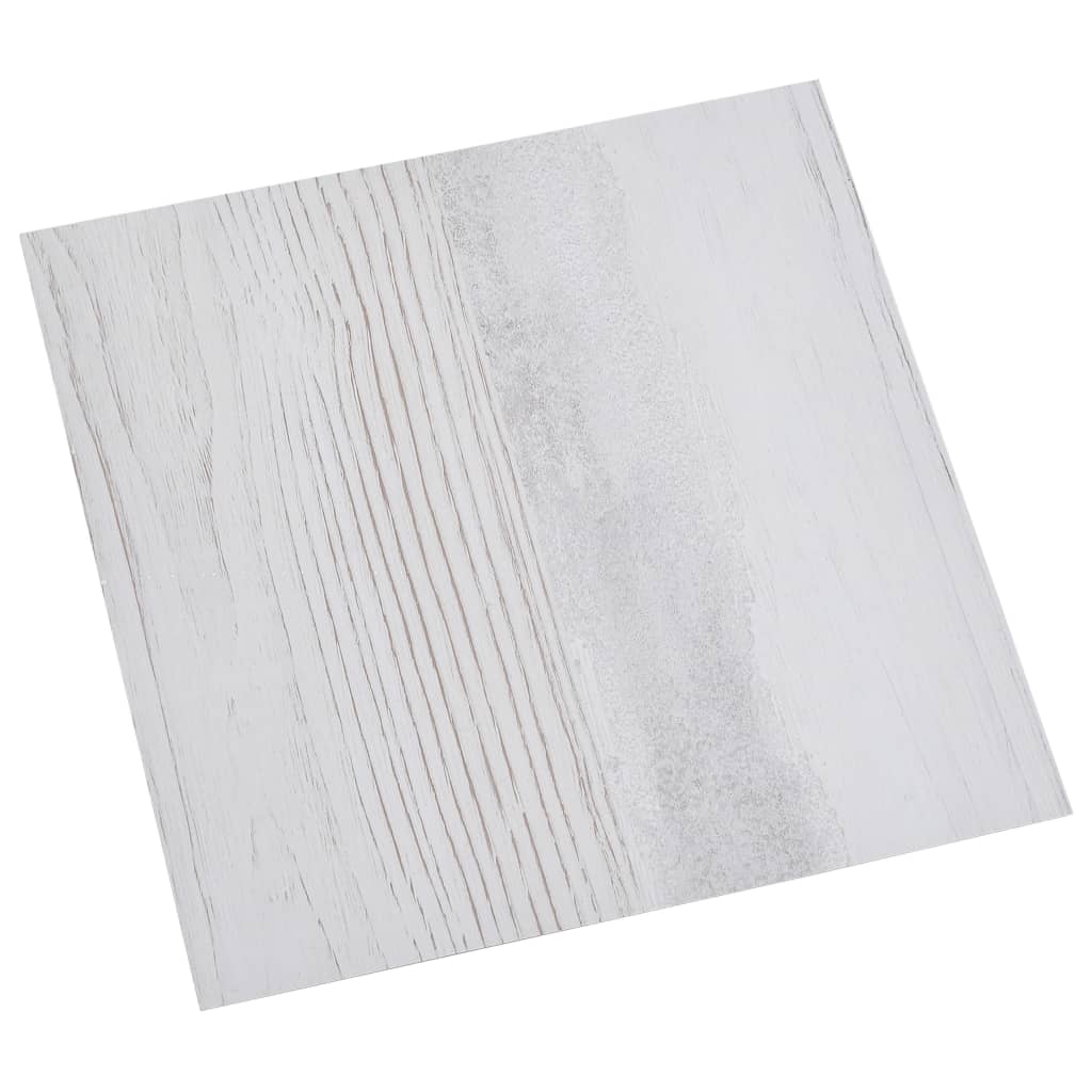 Self-adhesive Flooring Planks 55 pcs PVC 5.11 m² Light Grey