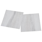 Self-adhesive Flooring Planks 55 pcs PVC 5.11 m² Light Grey