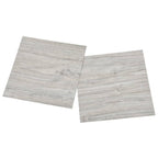 Self-adhesive Flooring Planks 55 pcs PVC 5.11 m² Light Grey