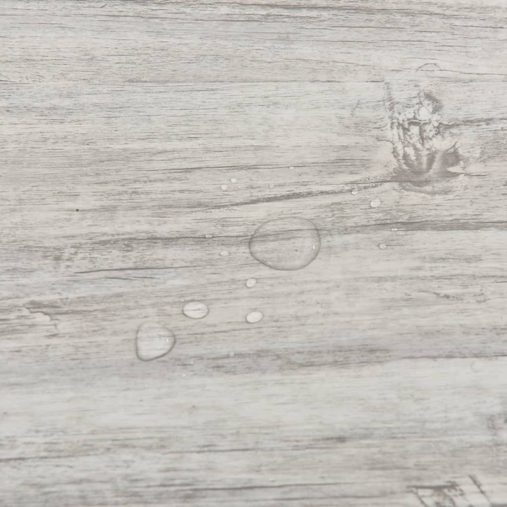 Self-adhesive Flooring Planks 55 pcs PVC 5.11 m² Light Grey