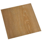 Self-adhesive Flooring Planks 55 pcs PVC 5.11 m² Brown
