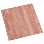 Self-adhesive Flooring Planks 55 pcs PVC 5.11 m² Red