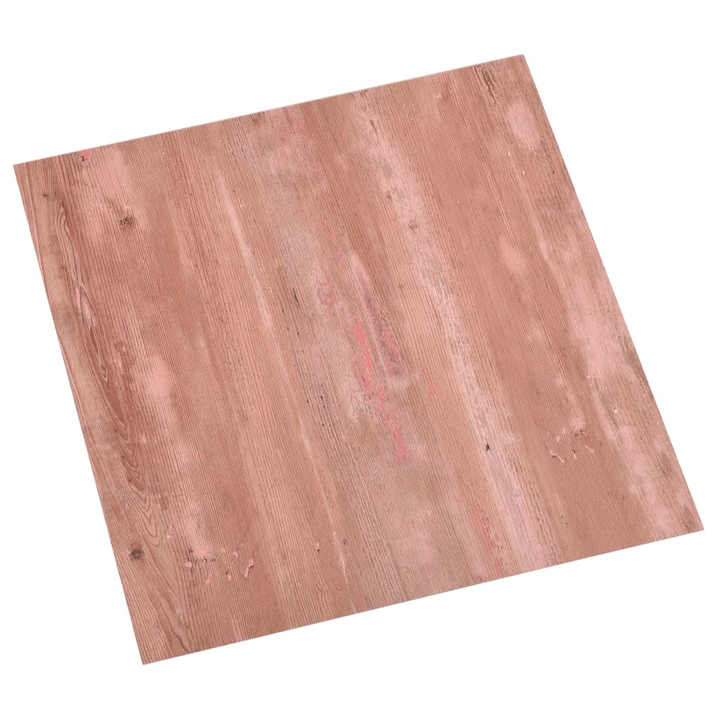 Self-adhesive Flooring Planks 55 pcs PVC 5.11 m² Red