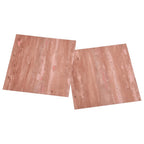 Self-adhesive Flooring Planks 55 pcs PVC 5.11 m² Red