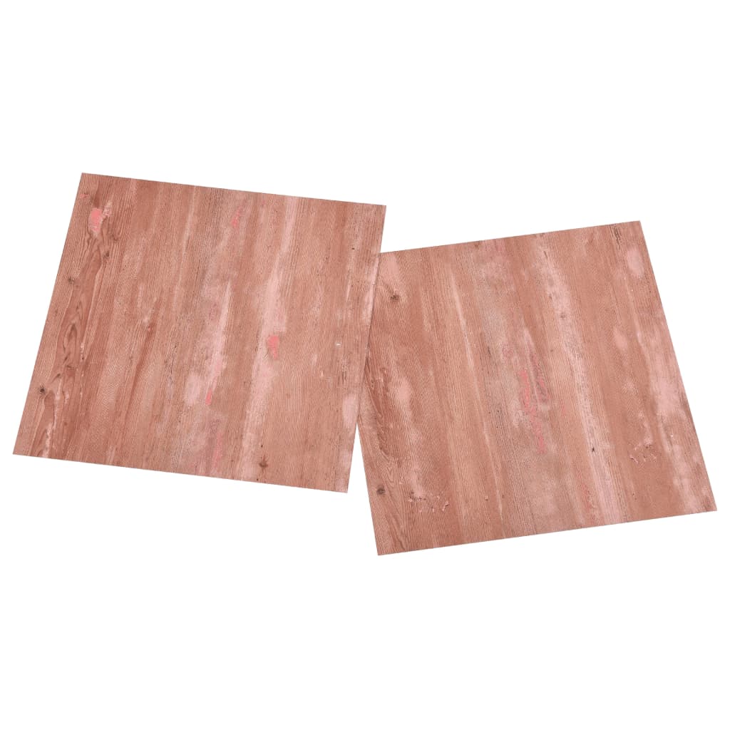 Self-adhesive Flooring Planks 55 pcs PVC 5.11 m² Red