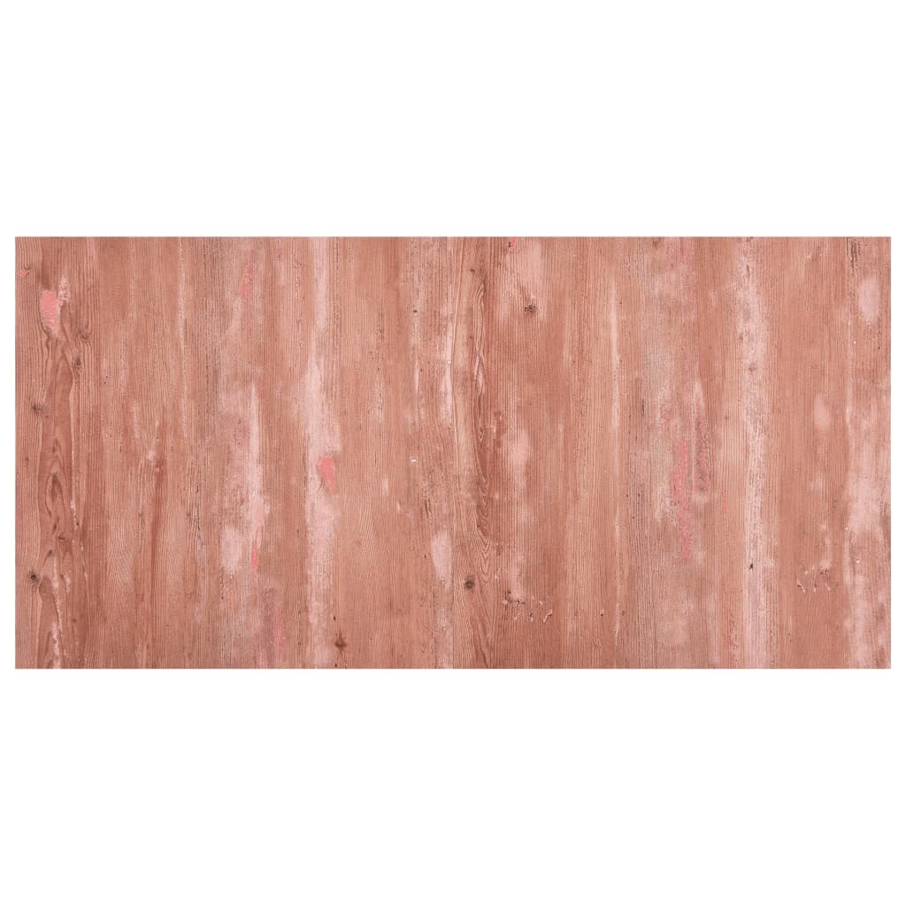 Self-adhesive Flooring Planks 55 pcs PVC 5.11 m² Red