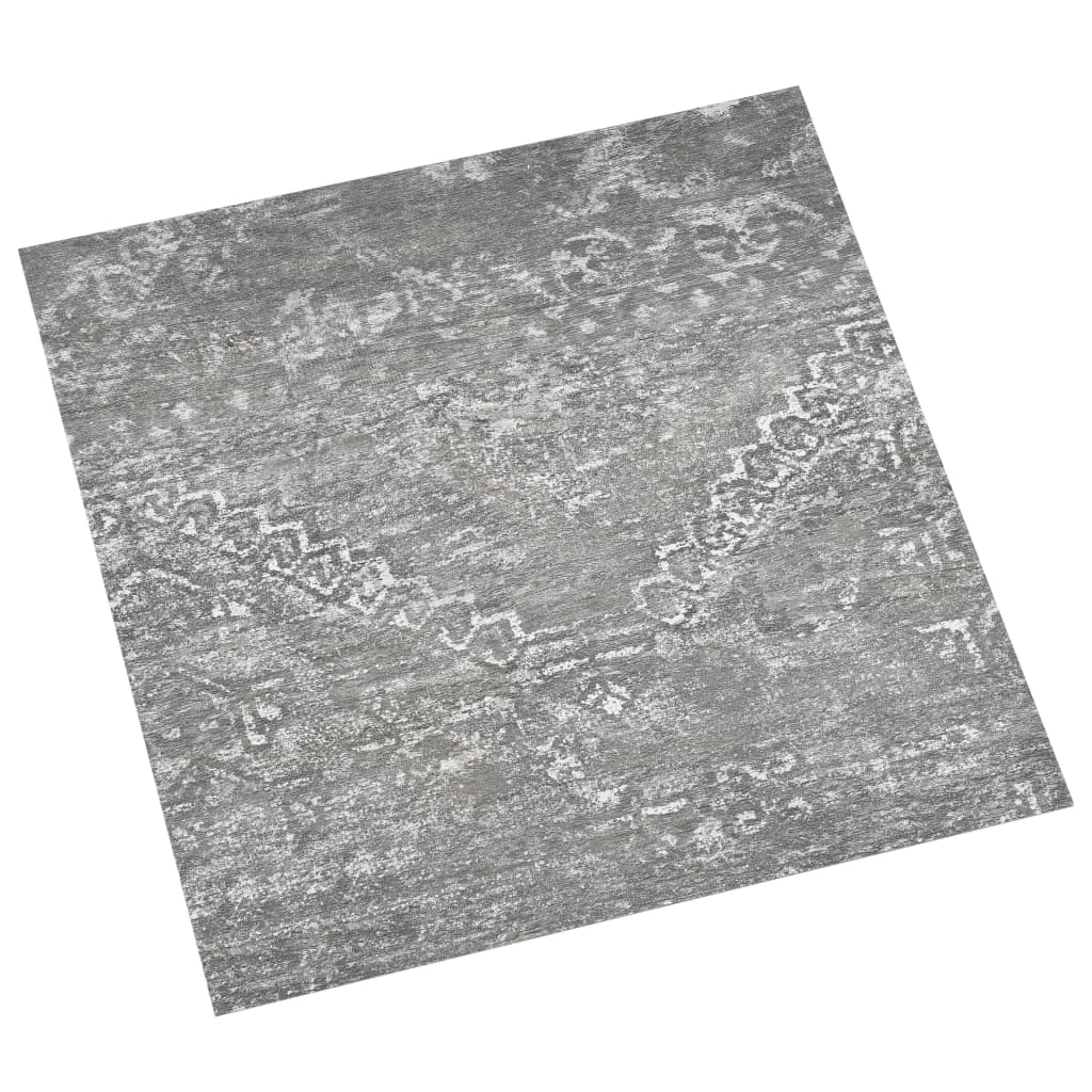 Self-adhesive Flooring Planks 55 pcs PVC 5.11 m² Concrete Grey
