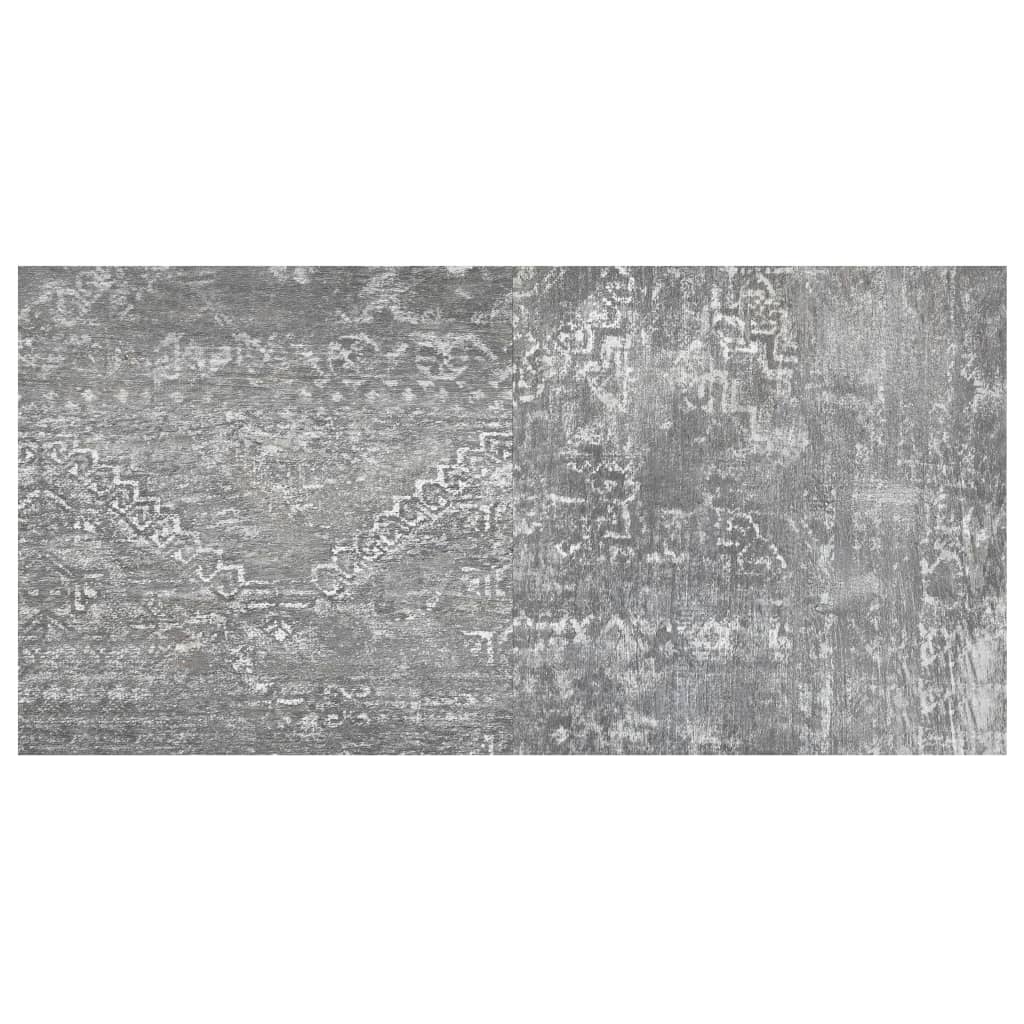 Self-adhesive Flooring Planks 55 pcs PVC 5.11 m² Concrete Grey