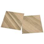 Self-adhesive Flooring Planks 55 pcs PVC 5.11 m² Brown Striped