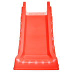 Foldable Slide for Kids Indoor Outdoor Red and Yellow