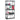 Storage Shelf 5-Tier Black Plastic