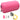 Inflatable Gymnastic Roll with Pump 100x60 cm PVC Pink