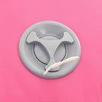 Inflatable Gymnastic Roll with Pump 120x90 cm PVC Pink