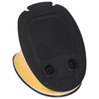 Foot Pump 26x18 cm PP and PE Grey and Yellow