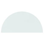 Fireplace Glass Plate Half Round 1200x600 mm