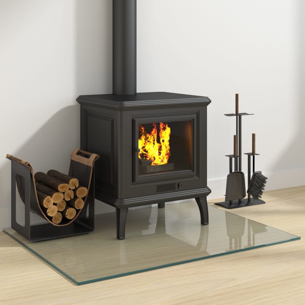 Fireplace Glass Plate Rectangular 80x60 cm