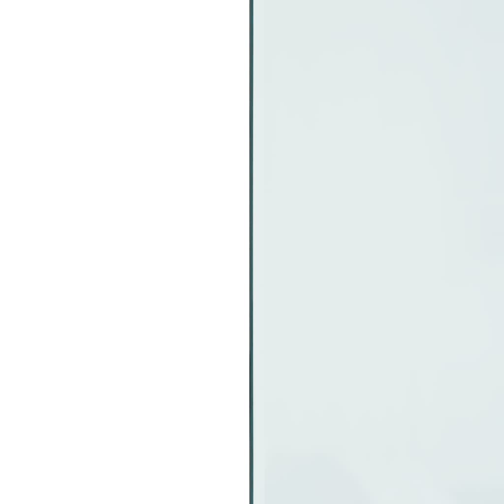 Fireplace Glass Plate Rectangular 80x60 cm