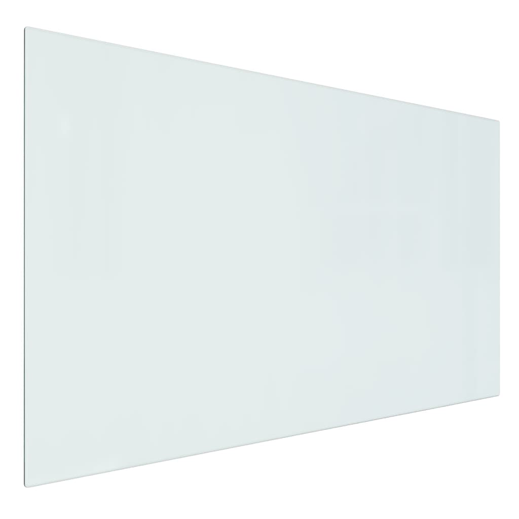 Fireplace Glass Plate Rectangular 100x60 cm