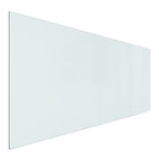 Fireplace Glass Plate Rectangular 120x50 cm