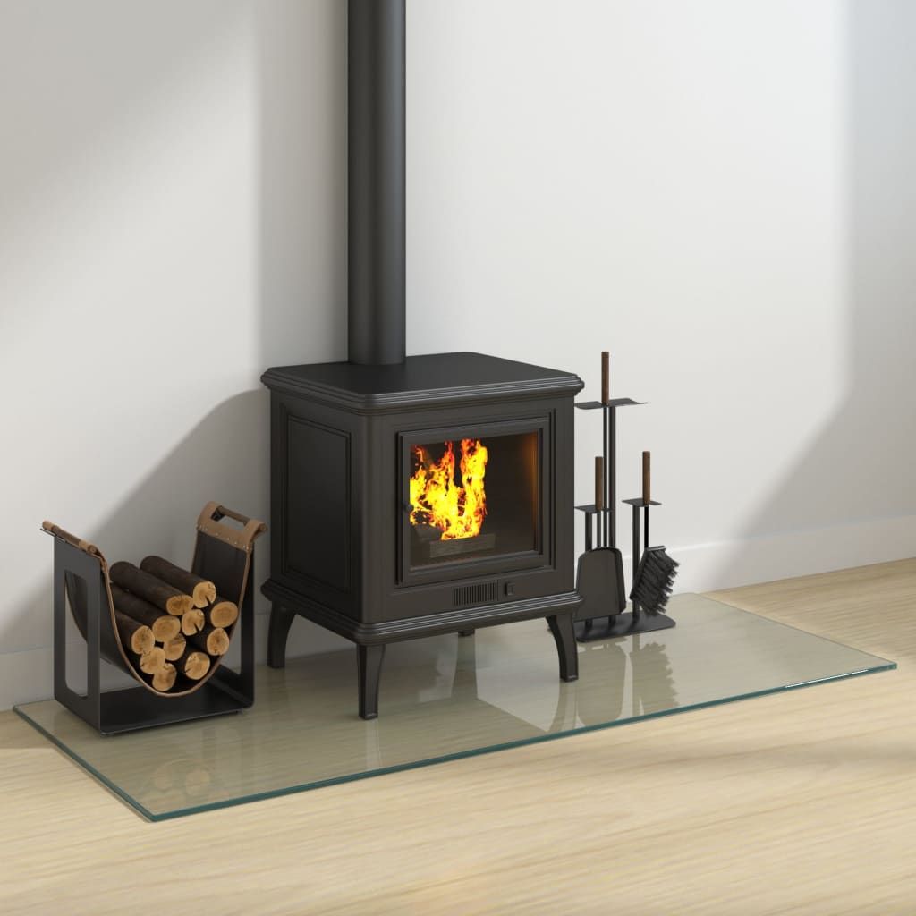 Fireplace Glass Plate Rectangular 120x50 cm